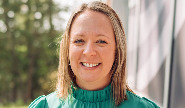 Vicki DeGrand, newly appointed Executive Director of Foundation and Alumni Relations at Bay College.