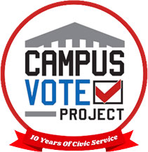 Campus Vote Project badge