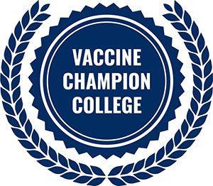 Vaccine Champion College seal